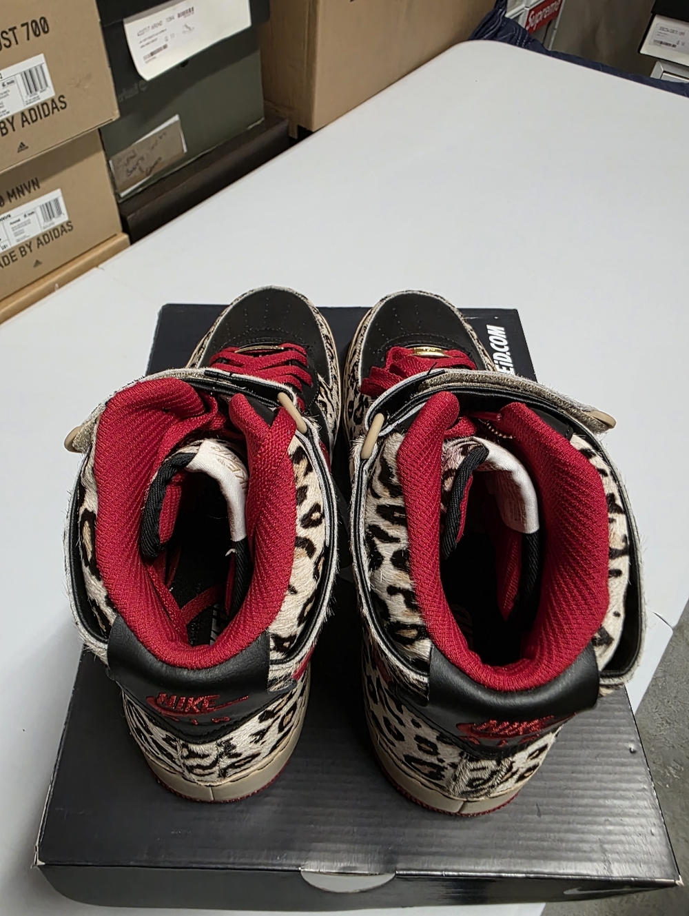 Nike Air Force 1 High NIKEiD - Year Of The Horse - Pony hair Sz 12.5 - Picture 5 of 9